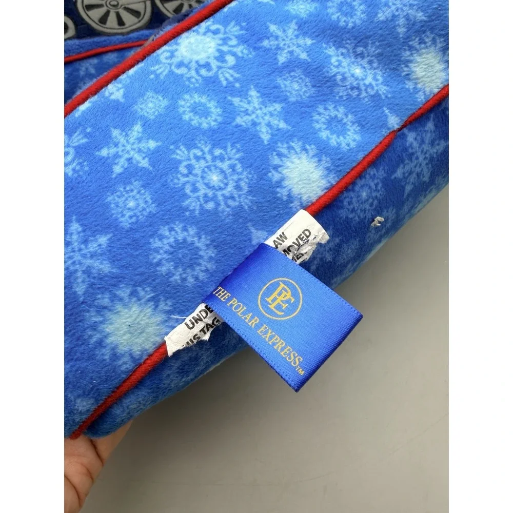 Polar Express Train Plush Pillow Set of 2 Christmas Railroad Decor 2017